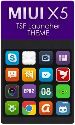 MIUI X5 TSF Shell Theme android App screenshot 4